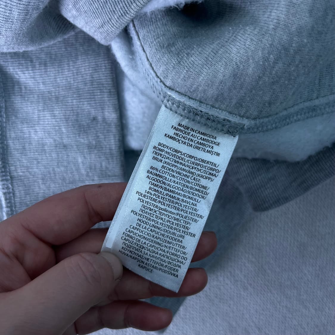 100 폴로랄프로렌 와플 그레이 후드집업 상품이미지5