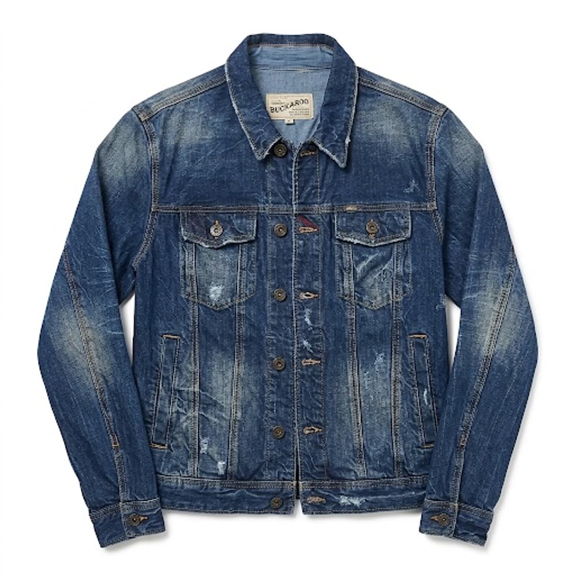 [M] BUCKAROO 버커루 디스 데님 청자켓 상품이미지1