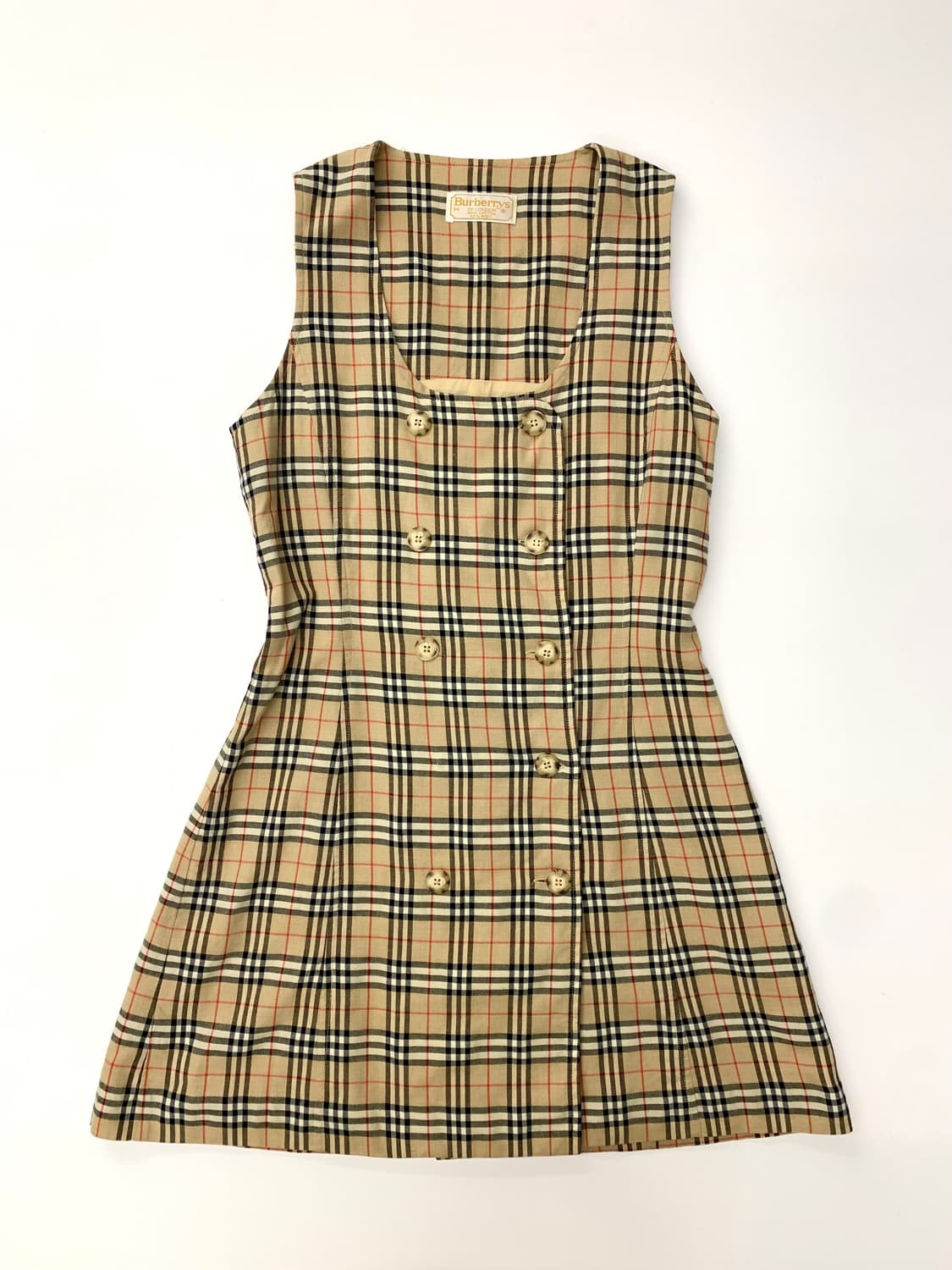 Burberry 버버리 노바체크 슬리브리스 원피스 상품이미지4