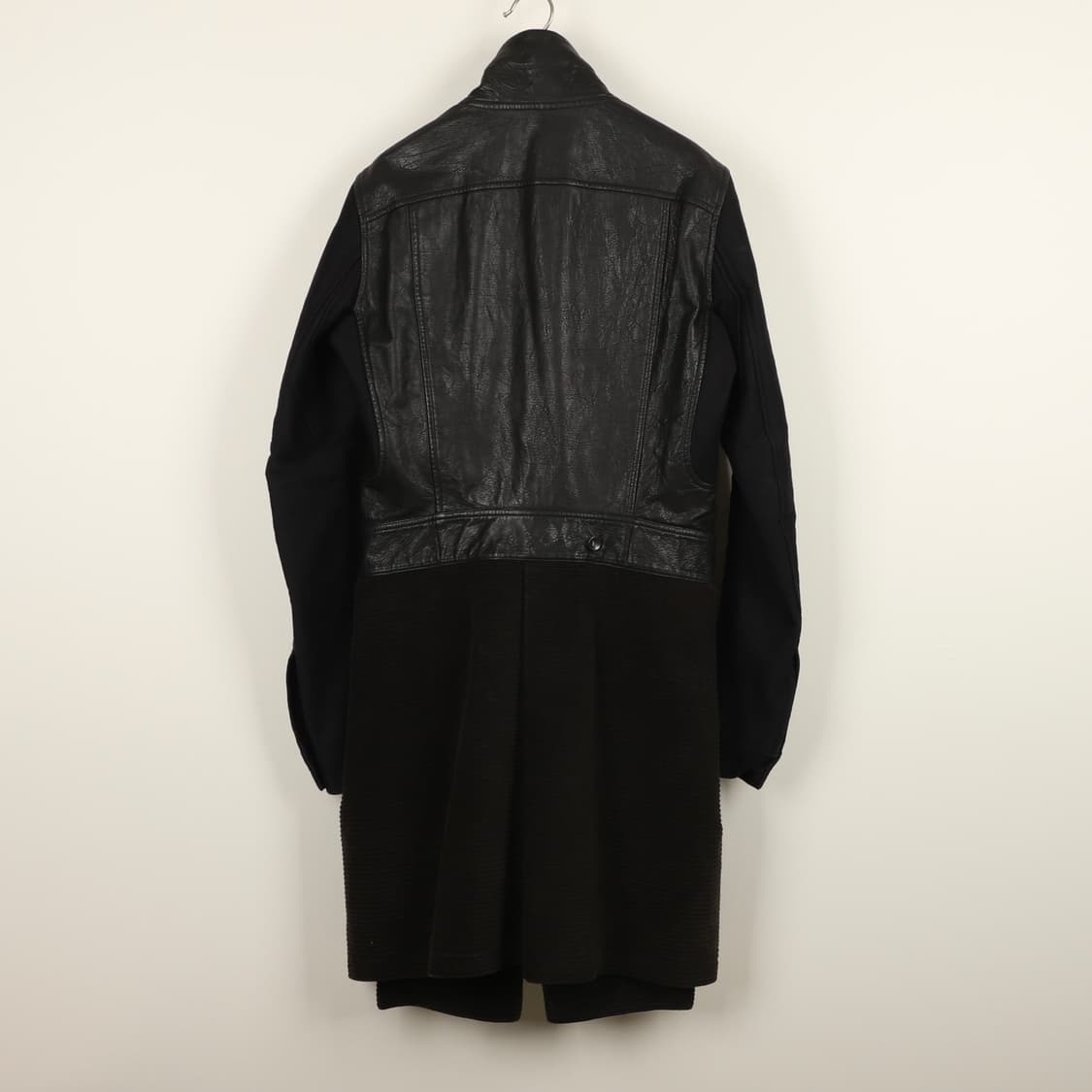 S / Rick Owens 릭오웬스 가죽 코듀로이 코트 상품이미지3