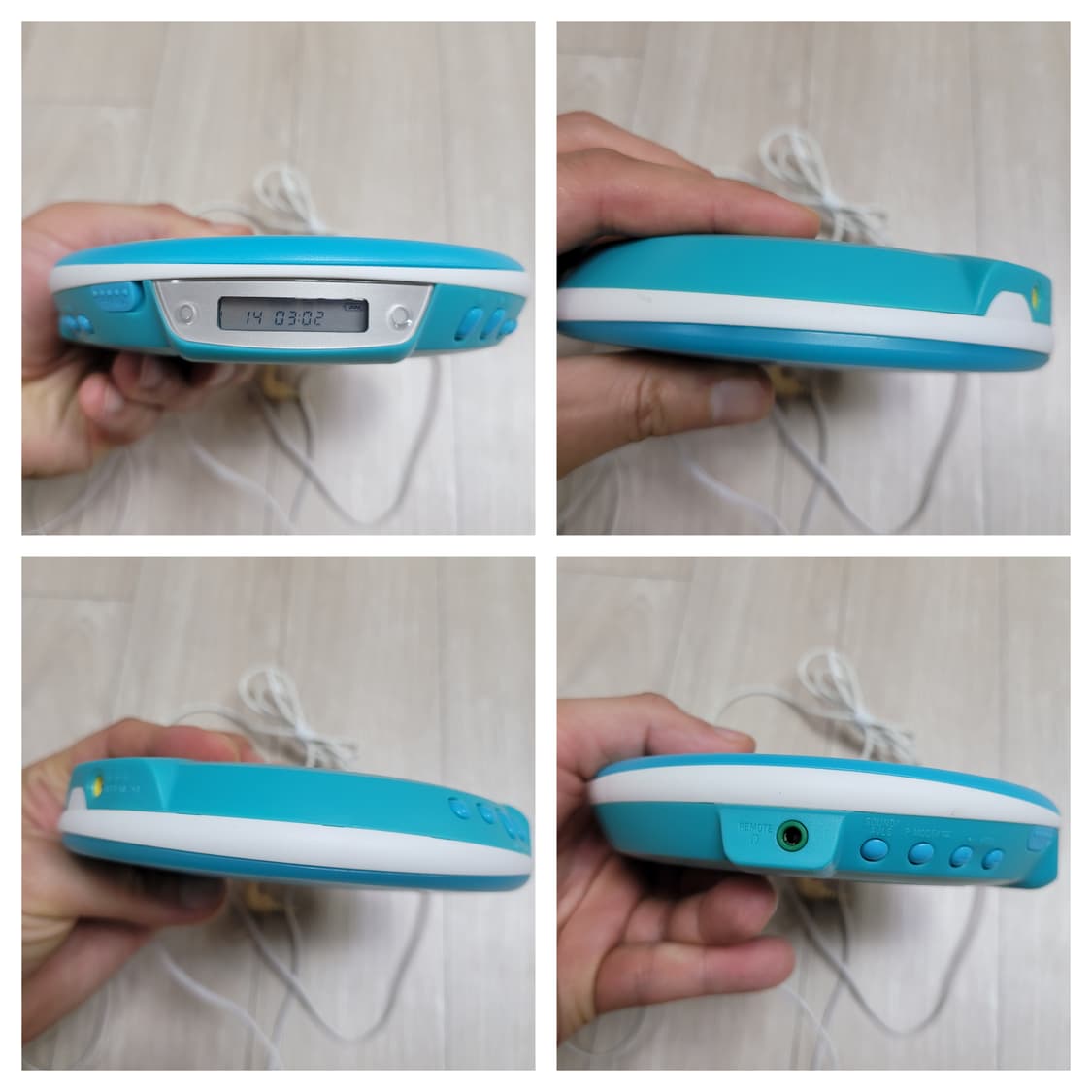 소니 CD 워크맨 D-EJ002 블루 색상 상품이미지4