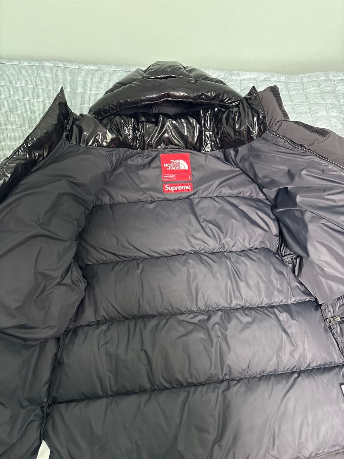 슈프림 X 노스페이스 700-필 다운 파카 블랙(22fw) 상품이미지2