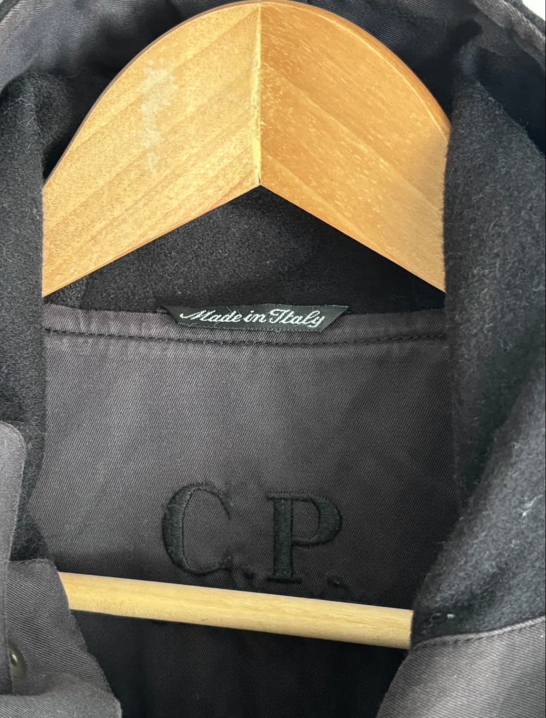 C.P. Company CP 컴퍼니 후드 롱 울 코트 상품이미지5