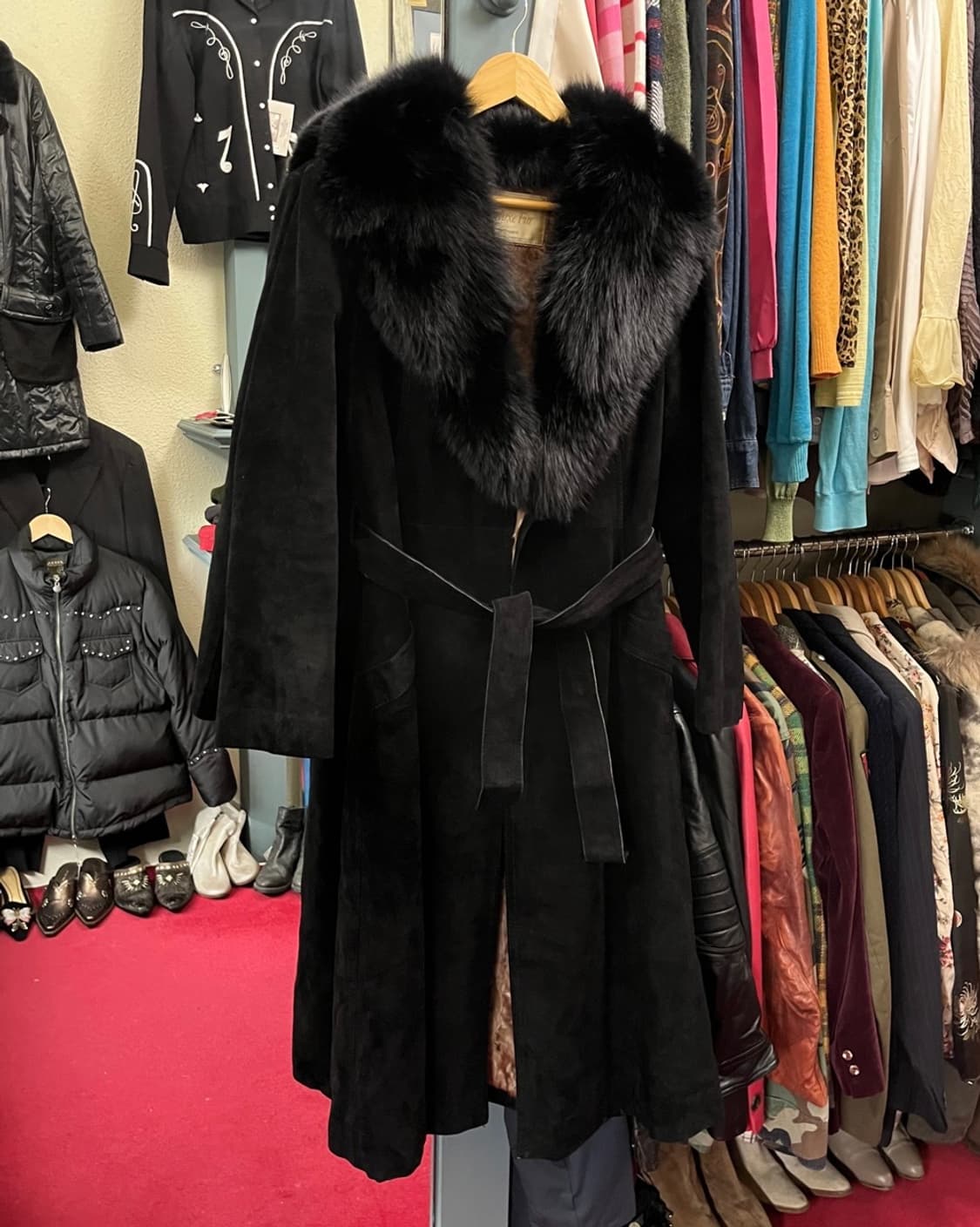 SUEDE FUR COAT 상품이미지3