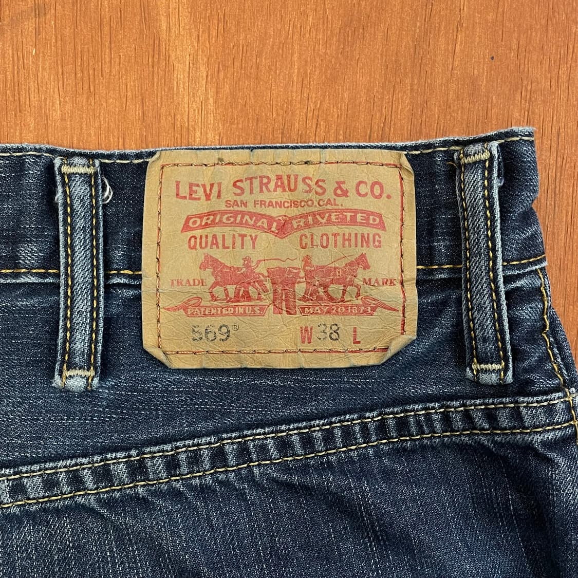 (38) Levi's 리바이스 569 데님 반바지 상품이미지8