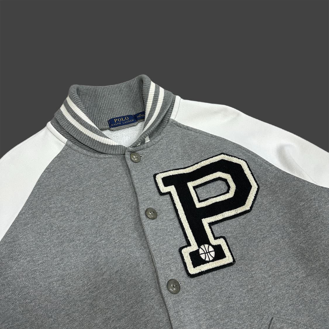 Polo 폴로 랄프로렌 레터맨 코튼 바시티 자켓 상품이미지5