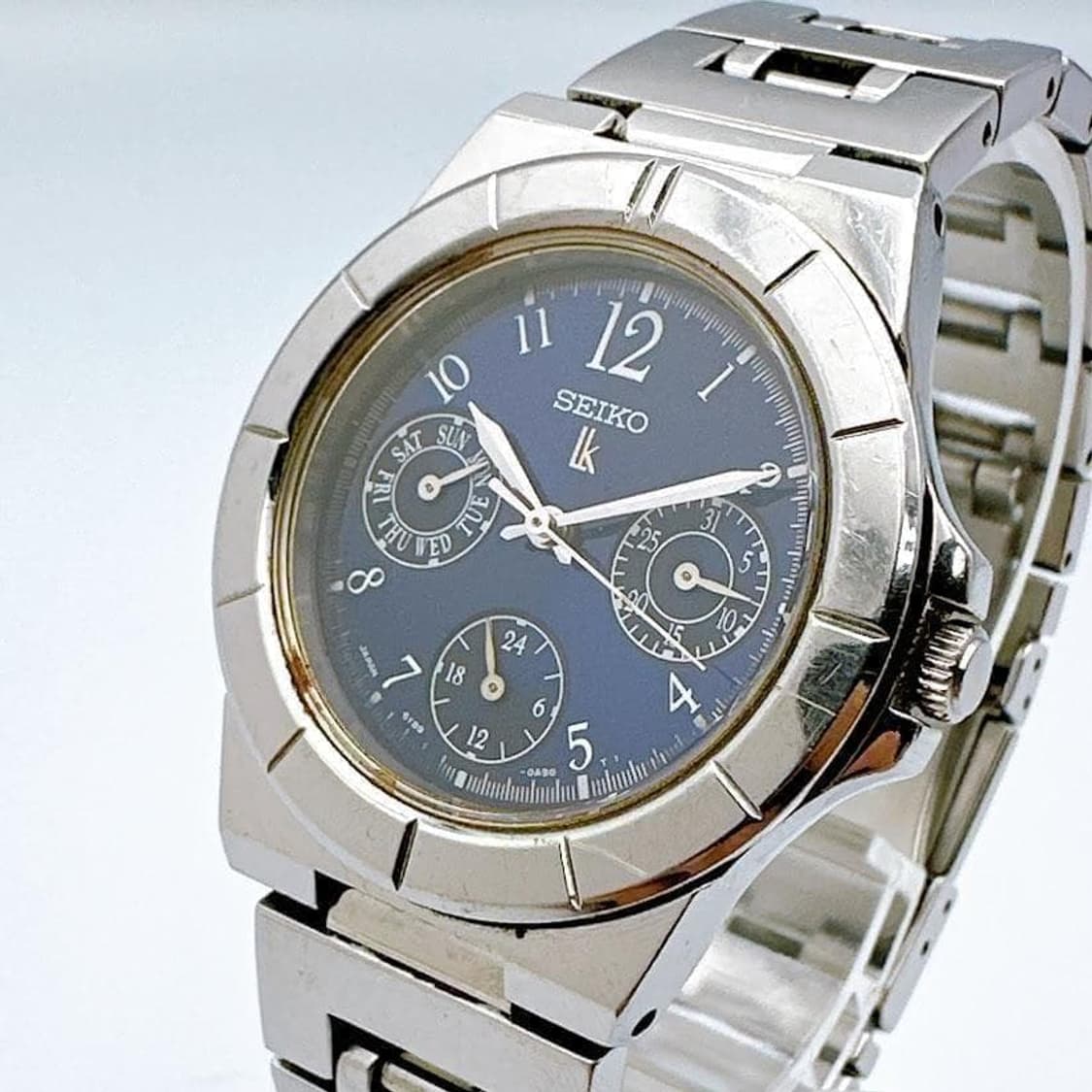 세이코 루키아 빈티지 멀티펑션 메탈 시계 상품이미지1