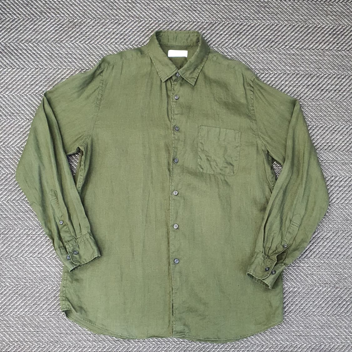 유니클로 마100 긴소매 셔츠 남자105 상품이미지1