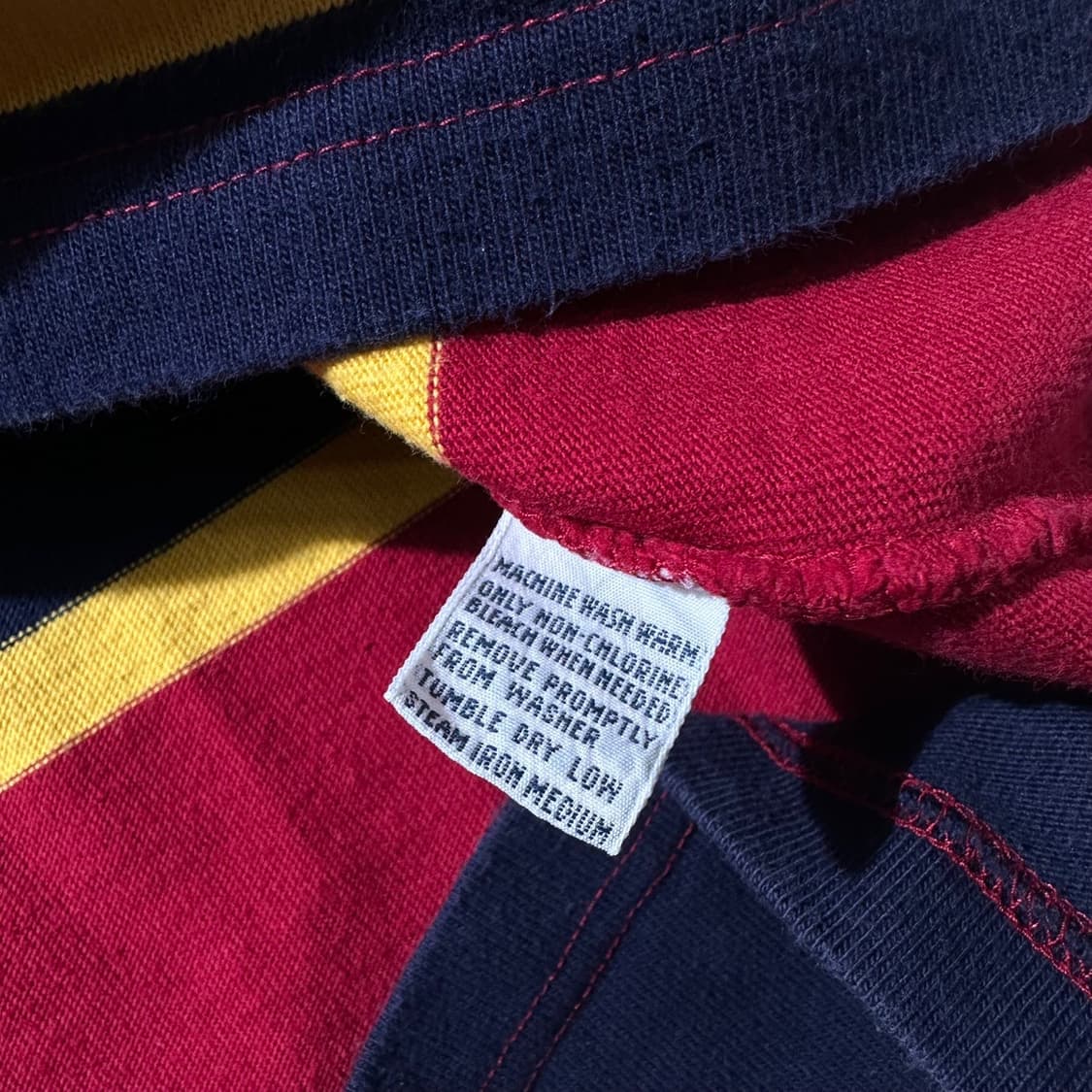 폴로 랄프로렌 스트라이프 보더 럭비 카라 티셔츠 상품이미지7