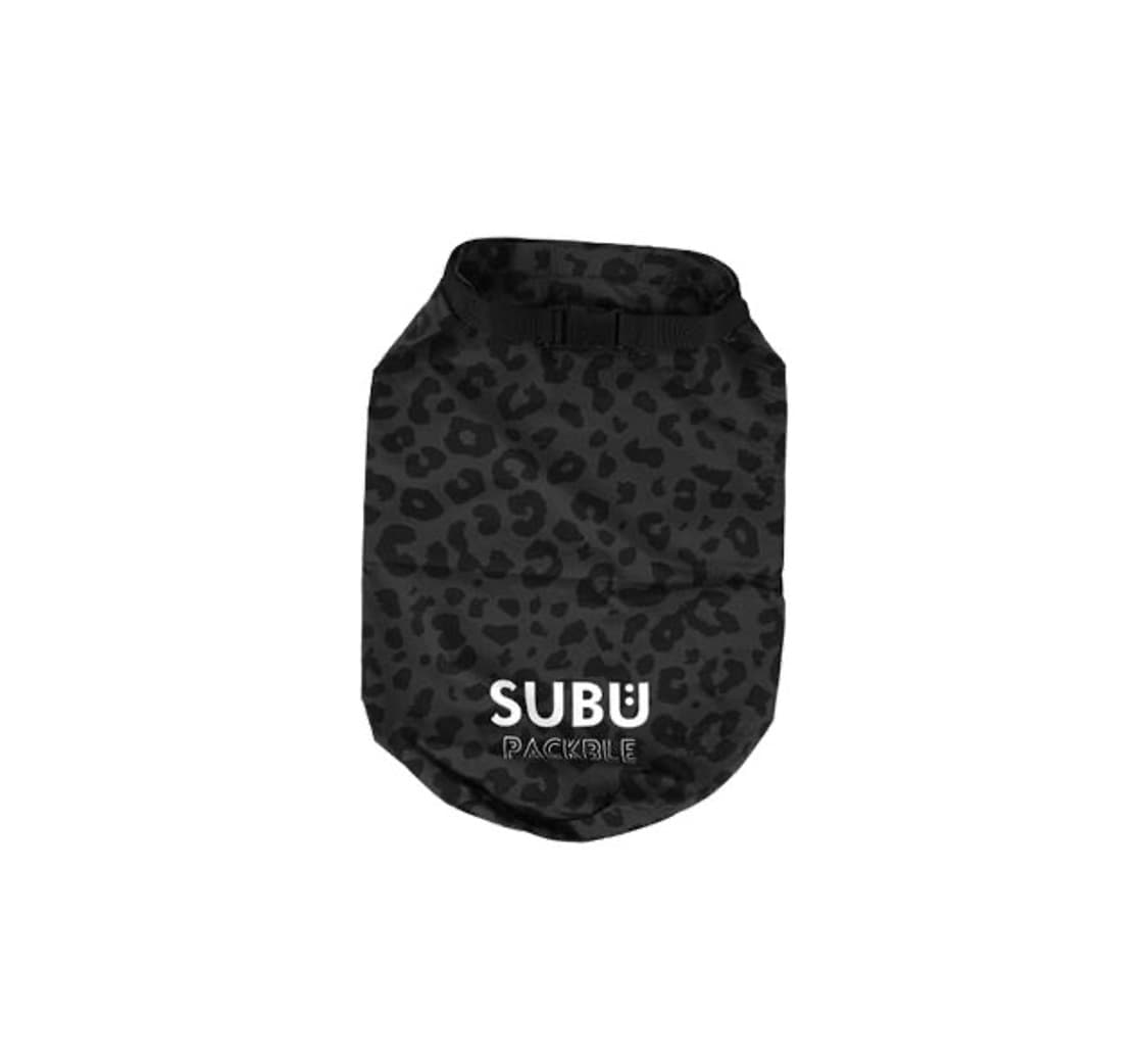 [2] subu 스부 패커블 샌들 레오파드 차콜 상품이미지4