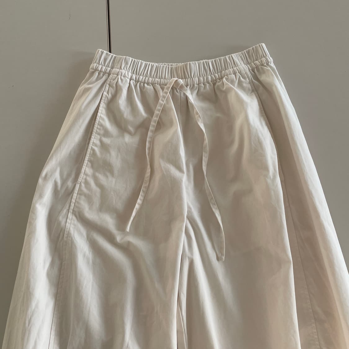 코스 밴딩 리얼 벌룬 코튼 면 팬츠 상품이미지1