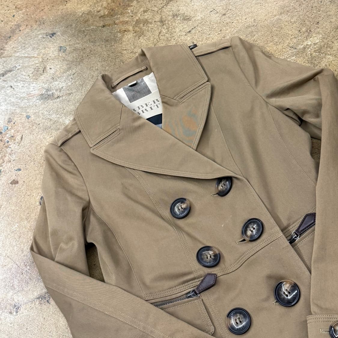 [정품/44] 버버리 브릿 트렌치 코트 베이지 b10 상품이미지1