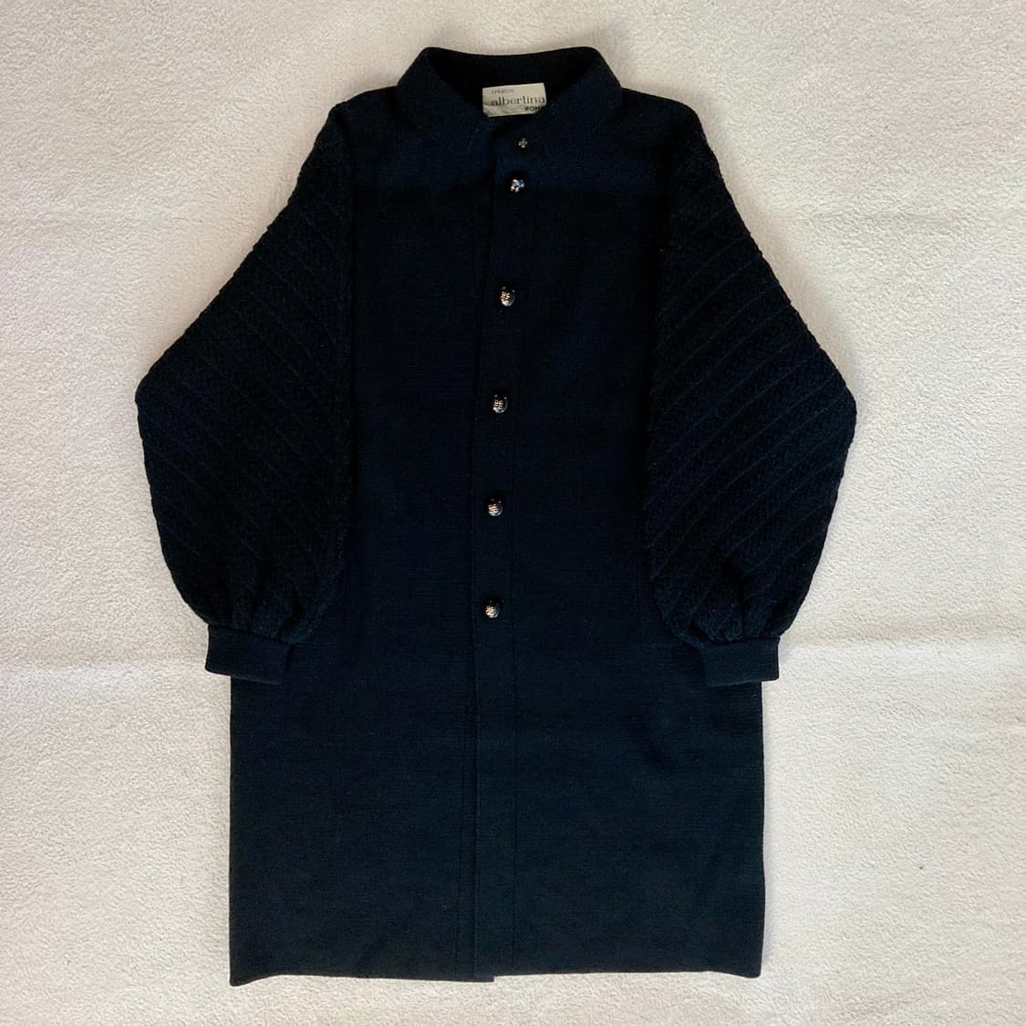 ALBERTINA 스탠드 카라 코트 상품이미지1