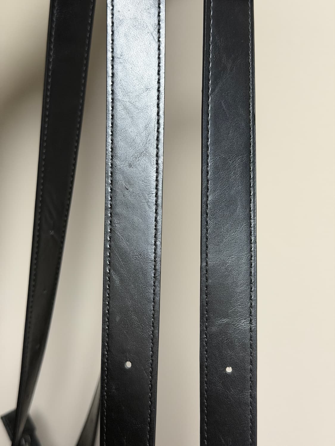 마뗑킴 투웨이 스트랩 스퀘어백 블랙 상품이미지10