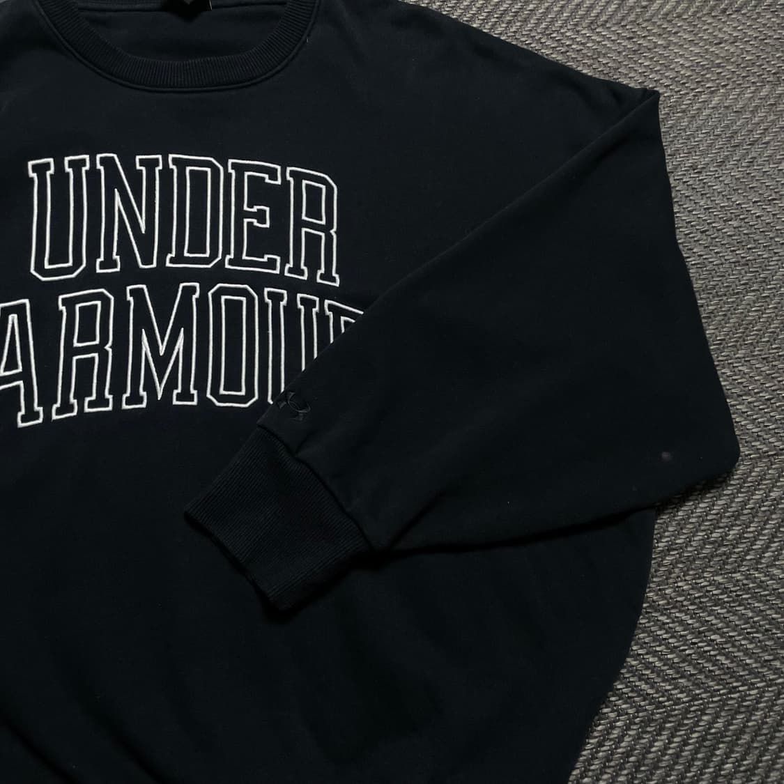 언더아머 빅로고 헤비웨이트 박시핏 크루넥 맨투맨y 5313 상품이미지4