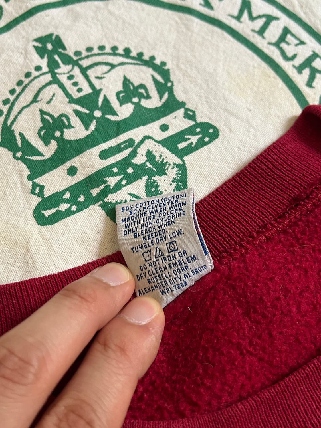 90s 러셀 스웻셔츠 Made in USA 상품이미지6