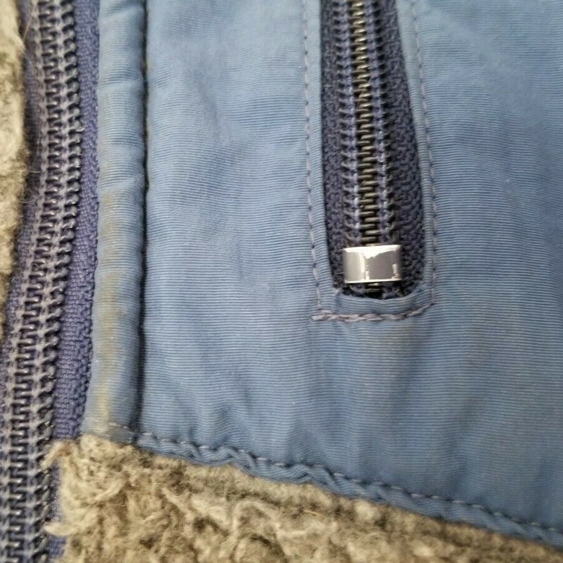 90s 파타고니아 레트로-X 그레이/블루 USA 상품이미지5