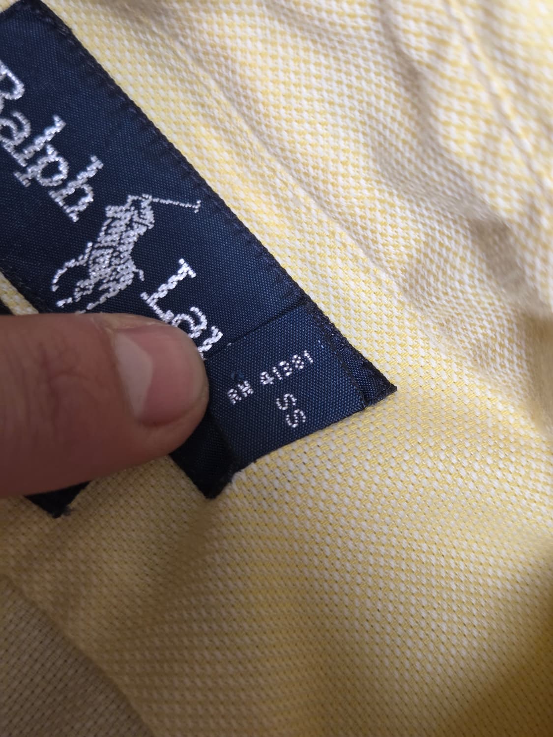 [폴로 랄프로렌] 야머스 로고리스 버튼다운 코튼 셔츠 | S00097 상품이미지4