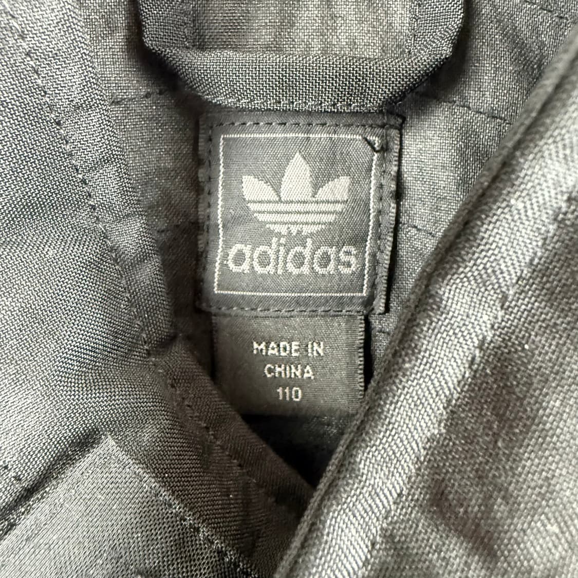 (110) 아디다스 나일론 사파리 자켓 블랙 상품이미지3