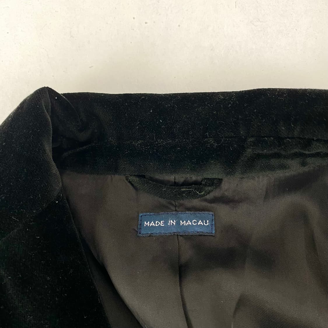 폴로 랄프로렌 블랙 벨벳 블레이저 자켓 (98) 상품이미지5