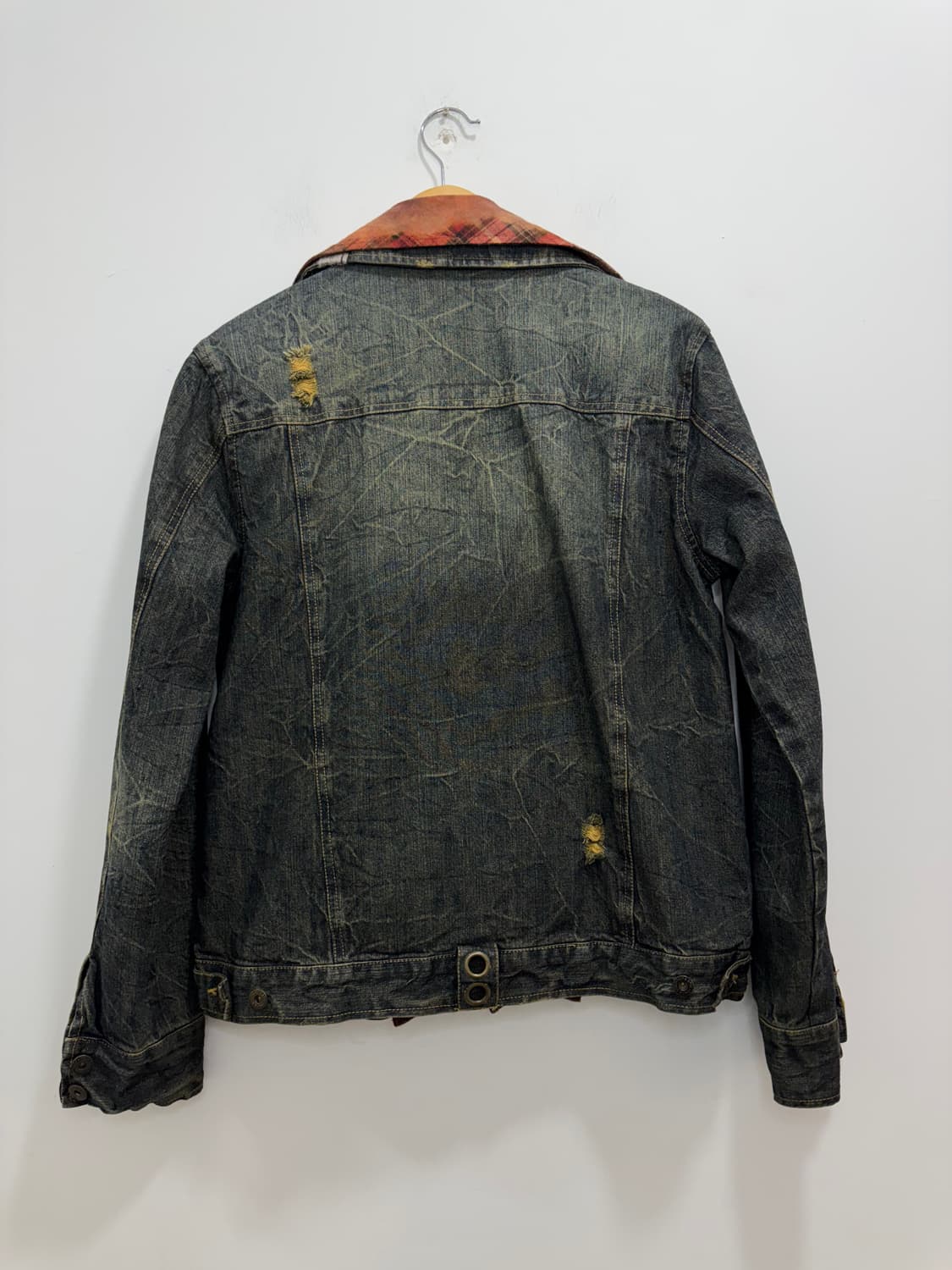 in the attic 셔츠 레이어드 데님자켓 상품이미지5