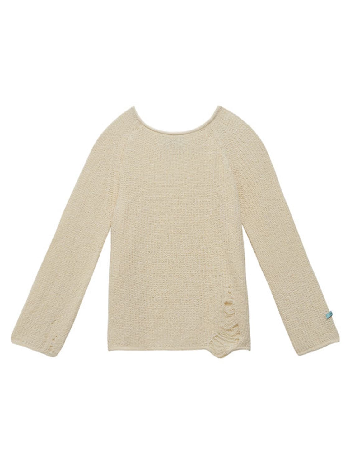 인스턴트펑크 그런지 니트 베이지 상품이미지1