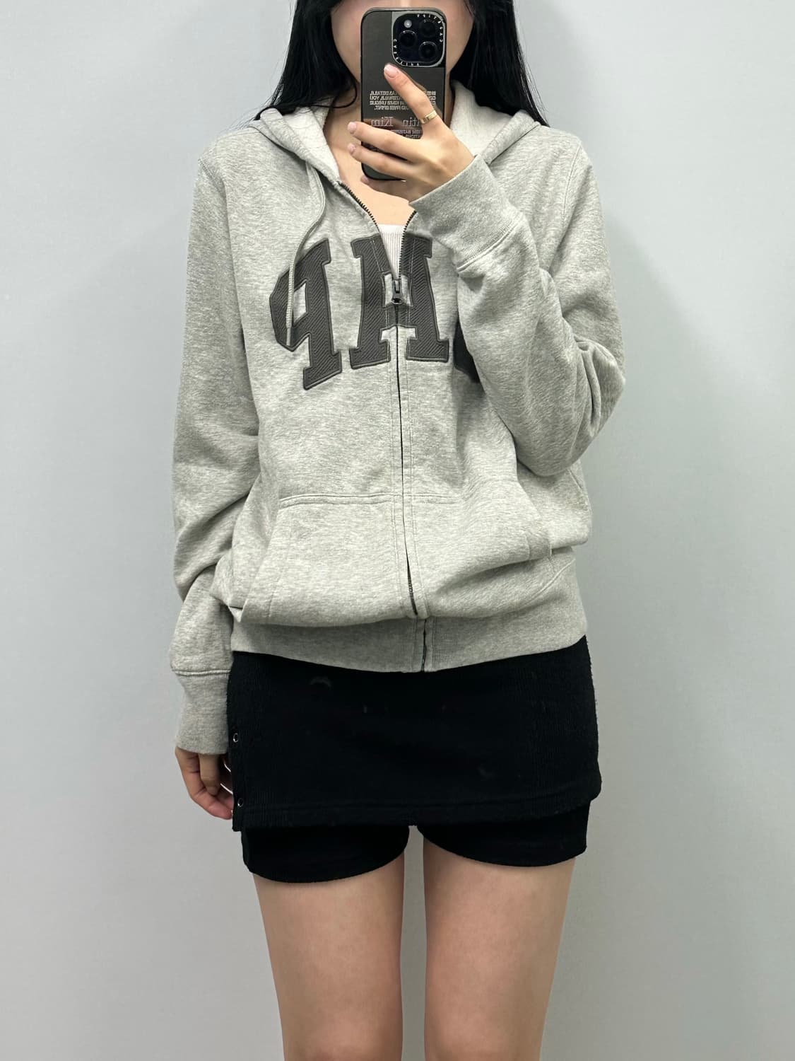 Gap 갭 그레이 후드집업 상품이미지1