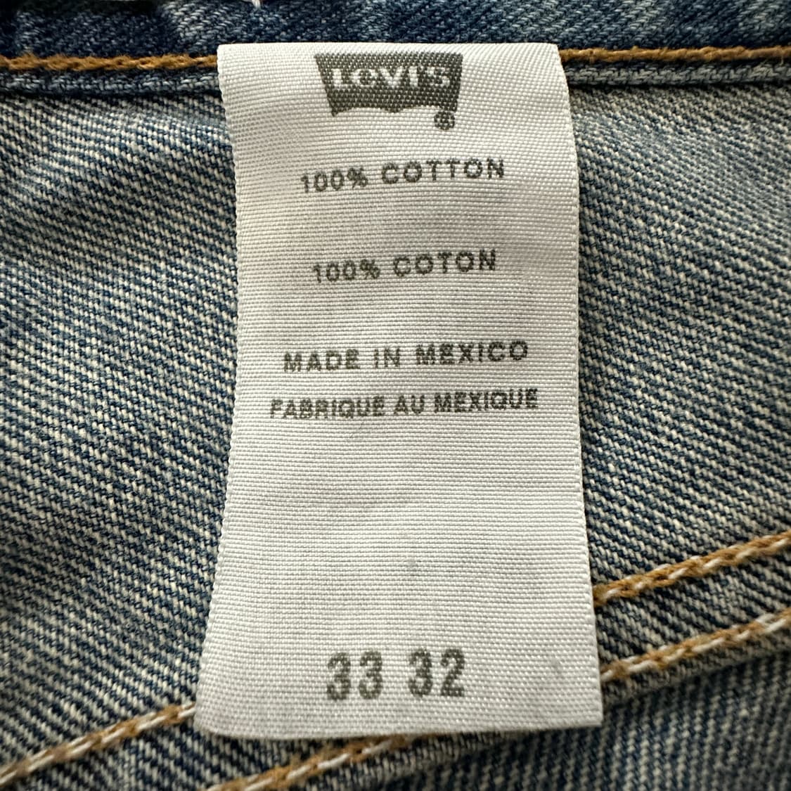 LEVI'S 00's mexico regular fit jeans 상품이미지5