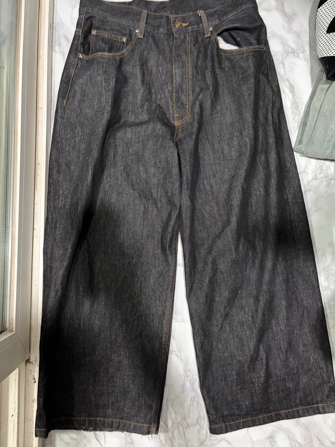 Belvet baggy rigid denim 상품이미지1