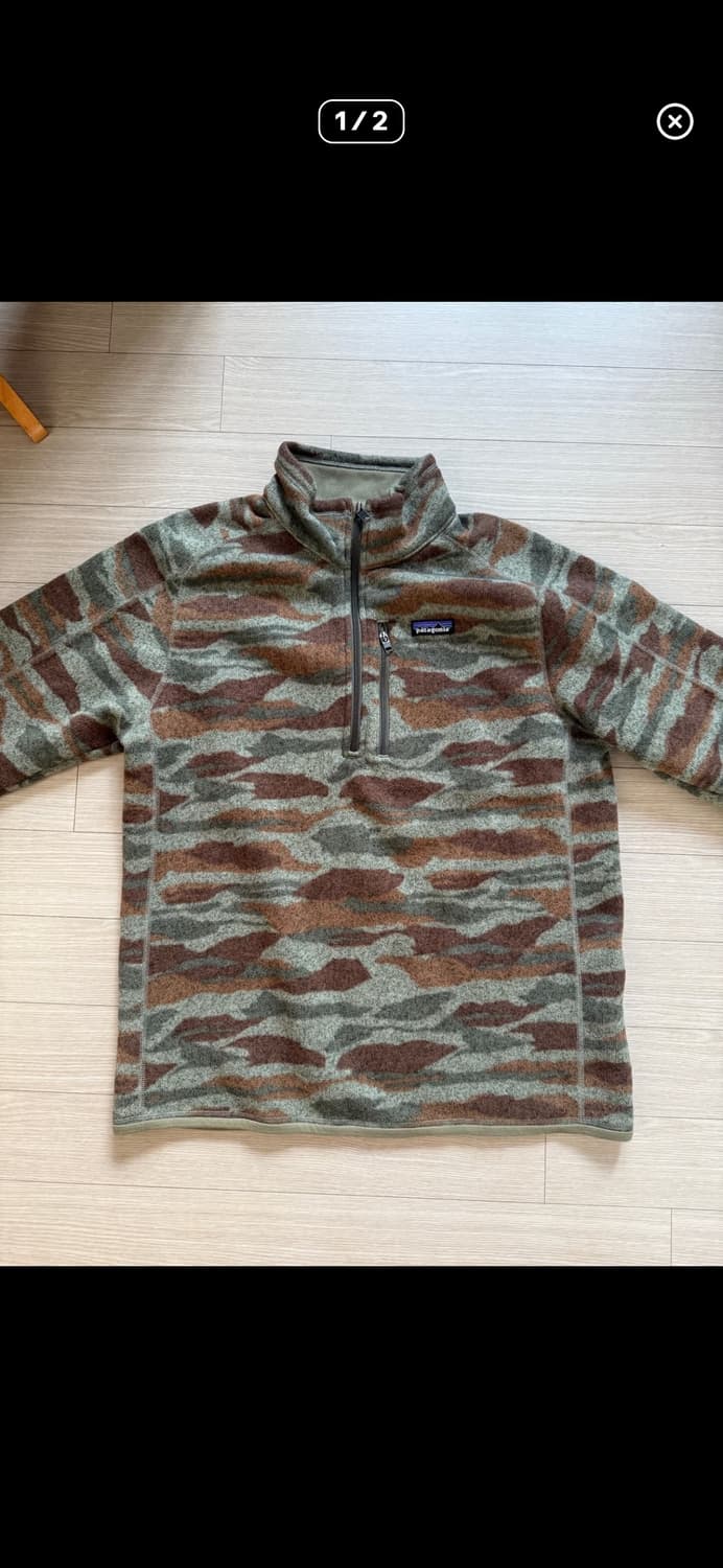 파타고니아 카모패턴 후리스(L) 상품이미지1