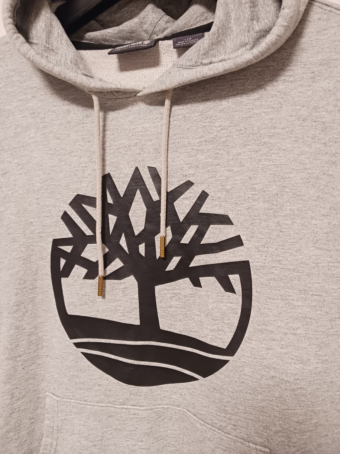 팀버랜드 로고 후드티 상품이미지4