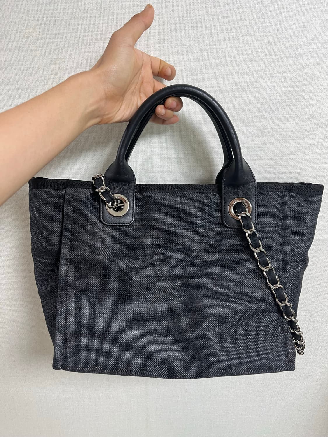 시에 체인 전투백 미디움 블랙 상품이미지3