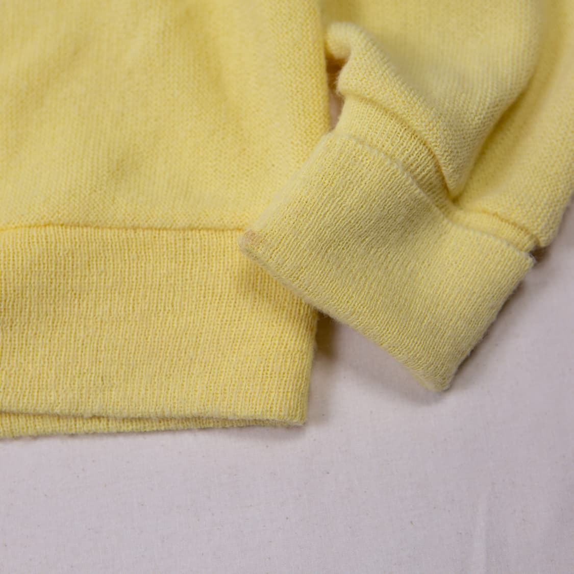 70s IZOD 라코스테 아크릴 가디건 옐로우 상품이미지5