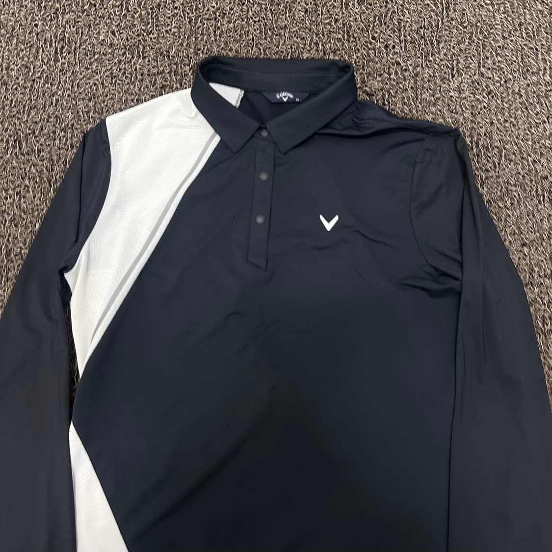 캘러웨이 여성 골프웨어 기능성 긴팔티셔츠 블랙 95(M) 상품이미지2