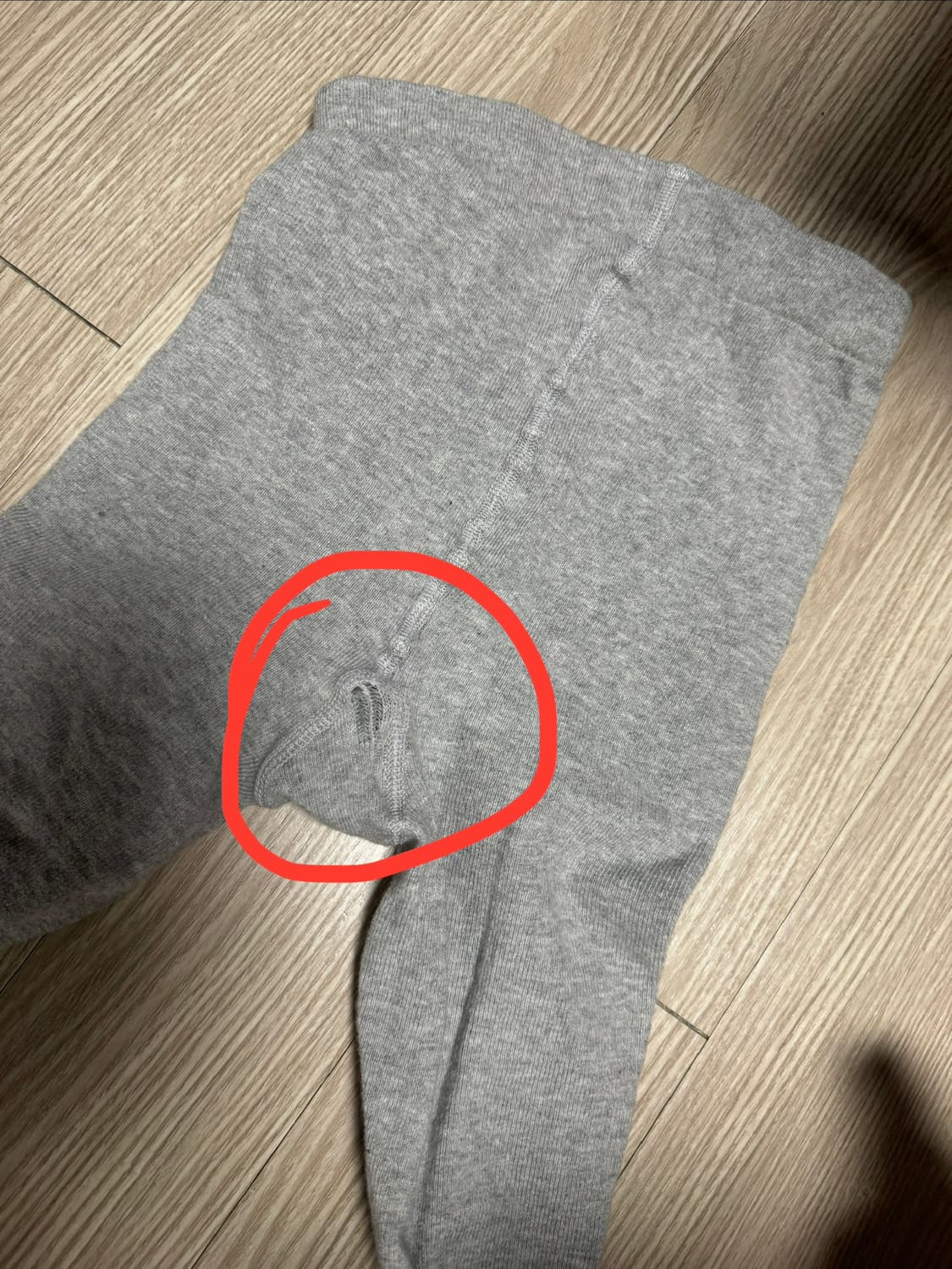 HOMME GIRLS 옴므걸스  HG 로고 타이즈 스타킹 그레이 상품이미지7