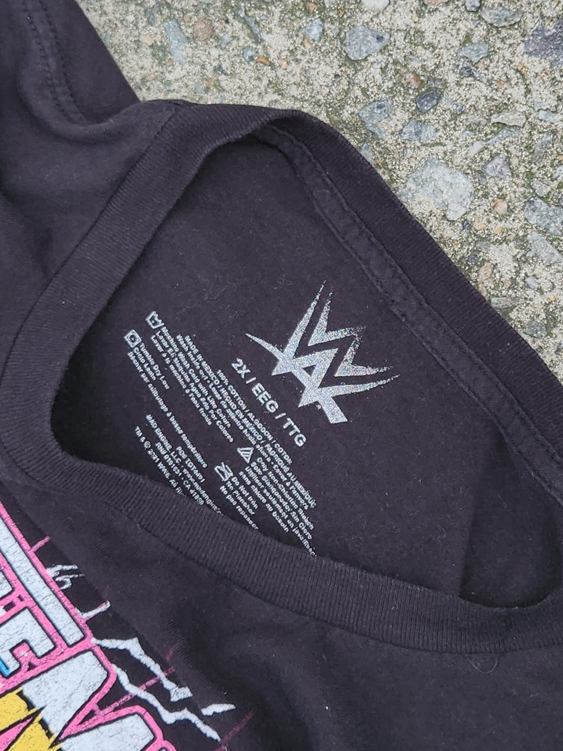 WWF WrestleMania VI 반팔 2XL 상품이미지4