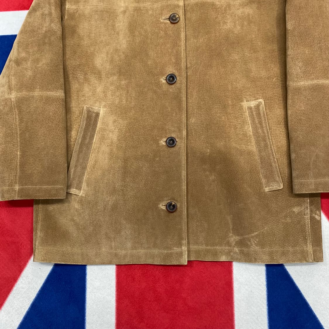 JINSIM 돈피 스웨이드 하프코트 여성 Free  상품이미지4