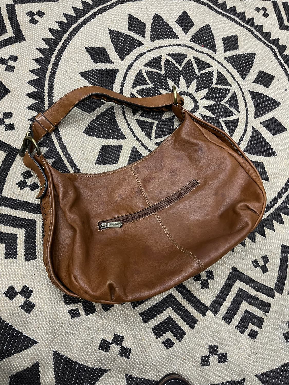 ANNE KLEIN 레더 숄더백  상품이미지4