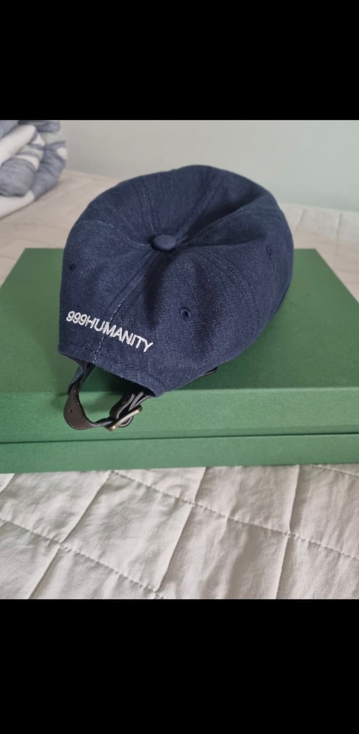 999휴머니티x마이라이브러리 볼캡 인디고 상품이미지4