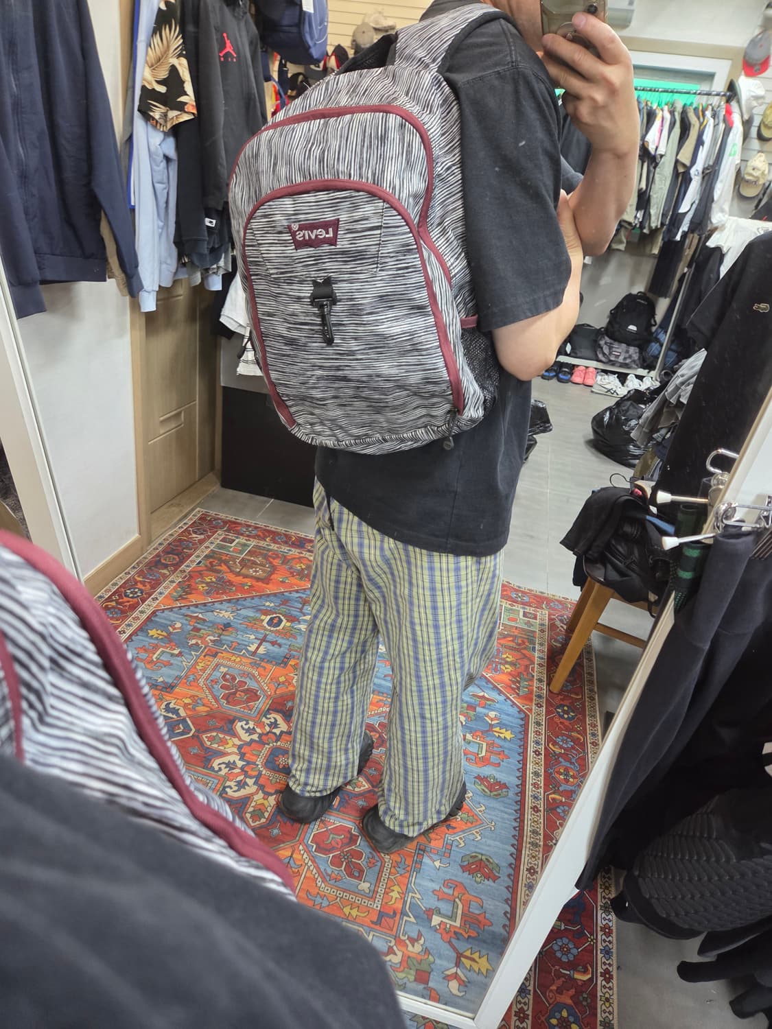 리바이스 지브라 패턴 백팩 상품이미지8