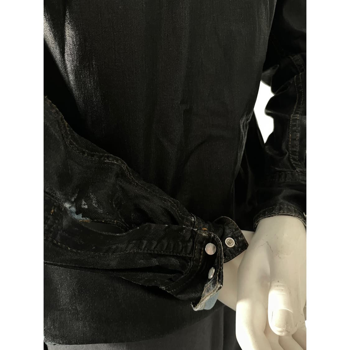 paint denim shirts 상품이미지4