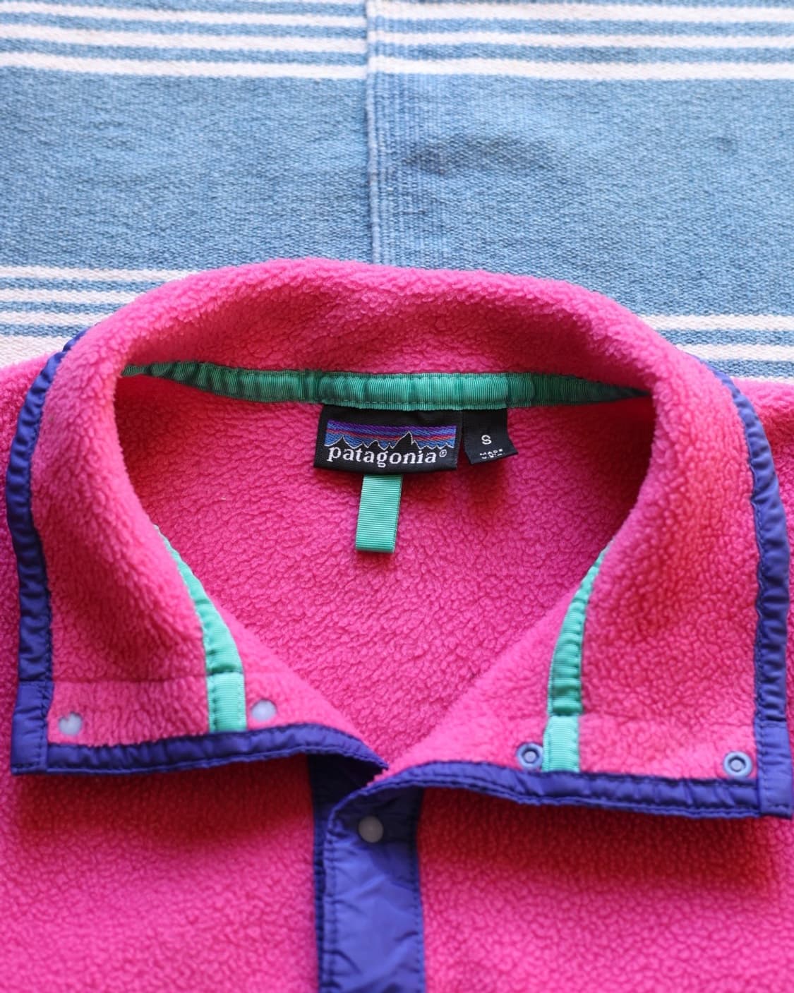 파타고니아 90s 신칠라 스냅티 플리스 상품이미지2