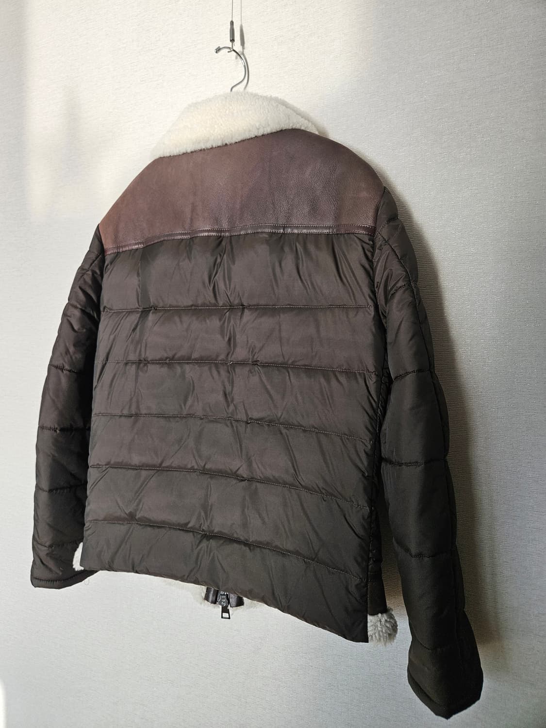 AFG 1972 무스탕 패딩 구스다운 천연가죽 이탈리아 프리미엄 브랜드 상품이미지3