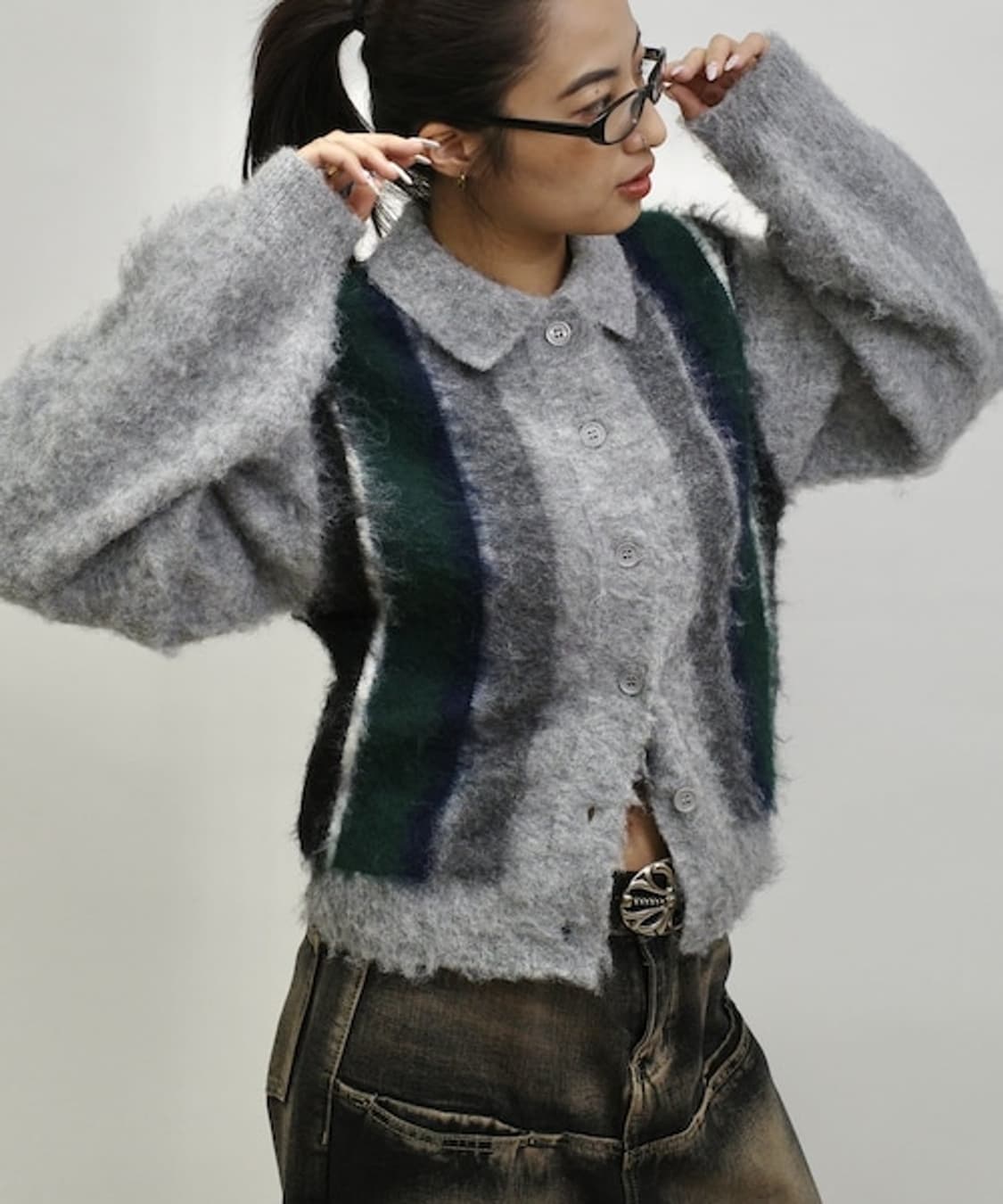 WHO'S WHO gallery School Cardigan 상품이미지5