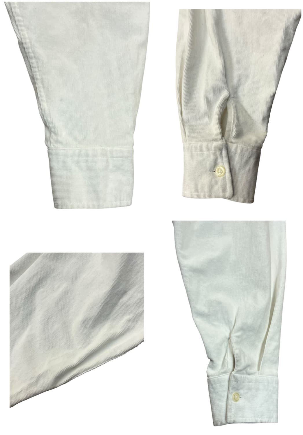 폴로 랄프로렌 코듀로이 셔츠 화이트 L #csz2063 상품이미지9