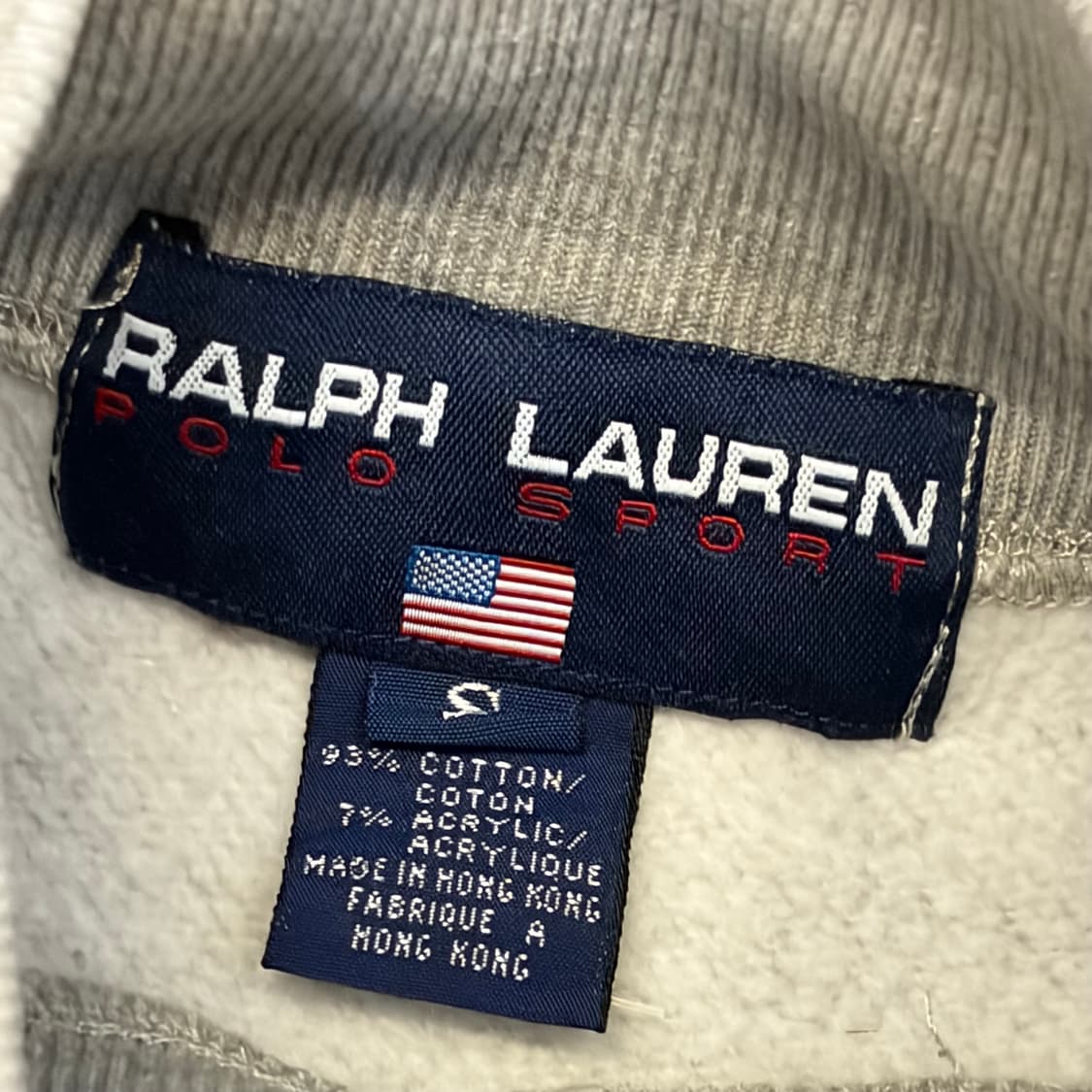 레어 90s 미국 빈티지 폴로랄프로렌 터틀넥 맨투맨 상품이미지7