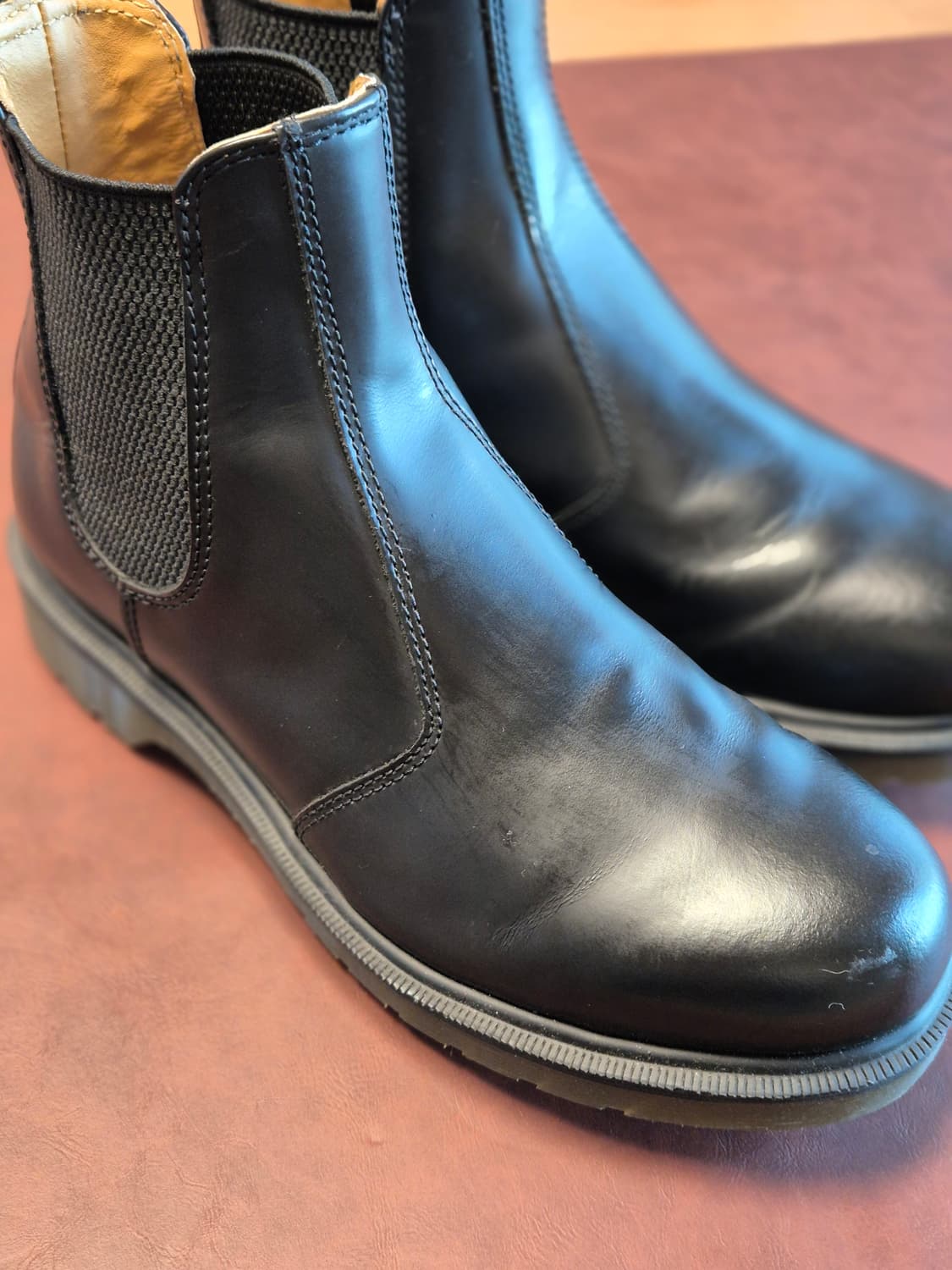 실착용1회 260(US8M) 닥터마틴 2976 첼시부츠  상품이미지6