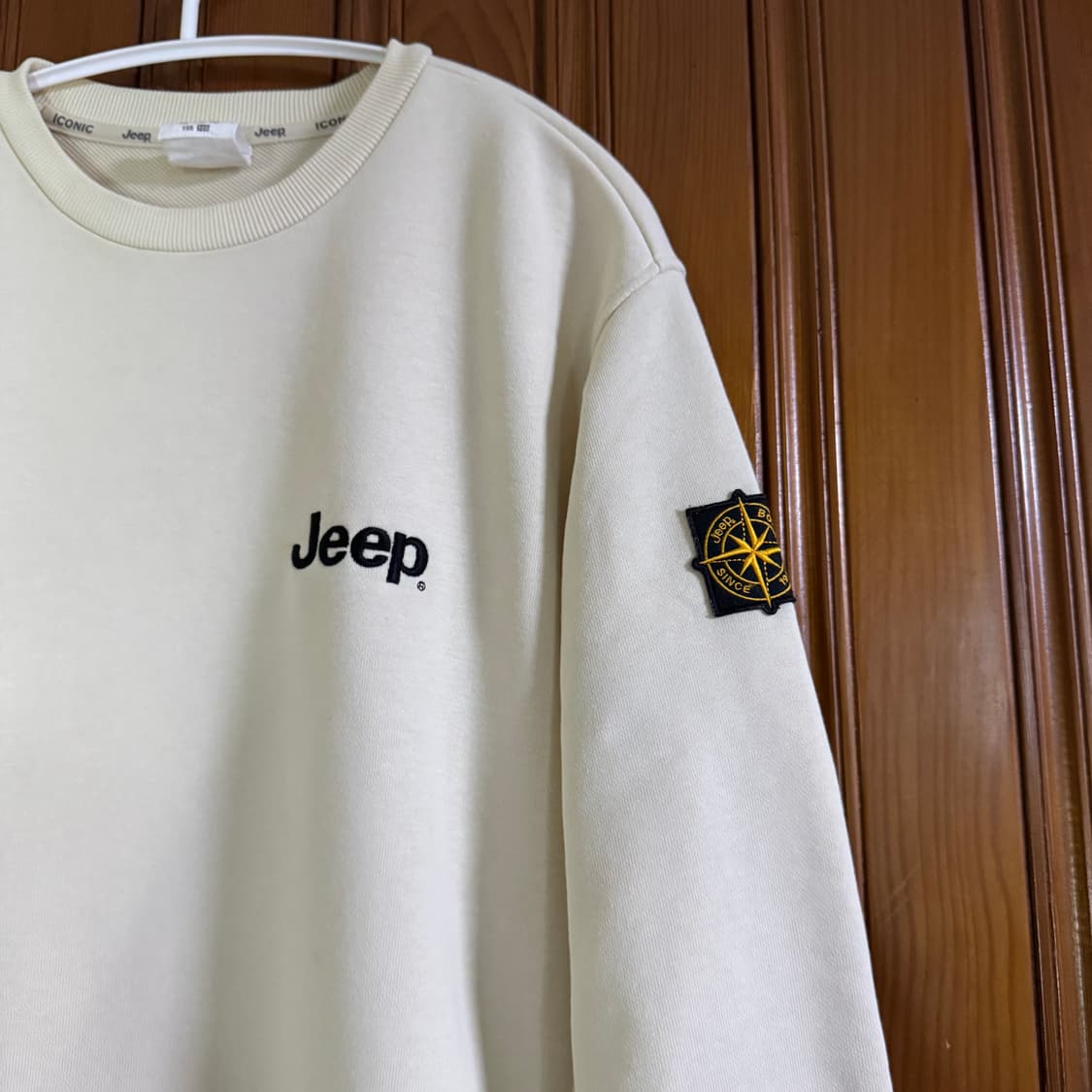 Jeep 키즈 맨투맨 165 (13-15Y) 아이보리 상품이미지2