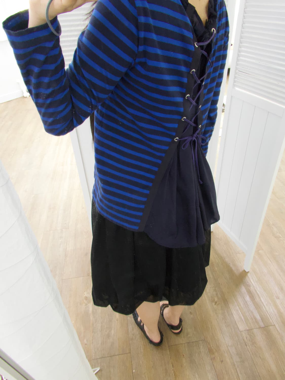 Sacai 사카이 럭 프릴 탑 상품이미지6