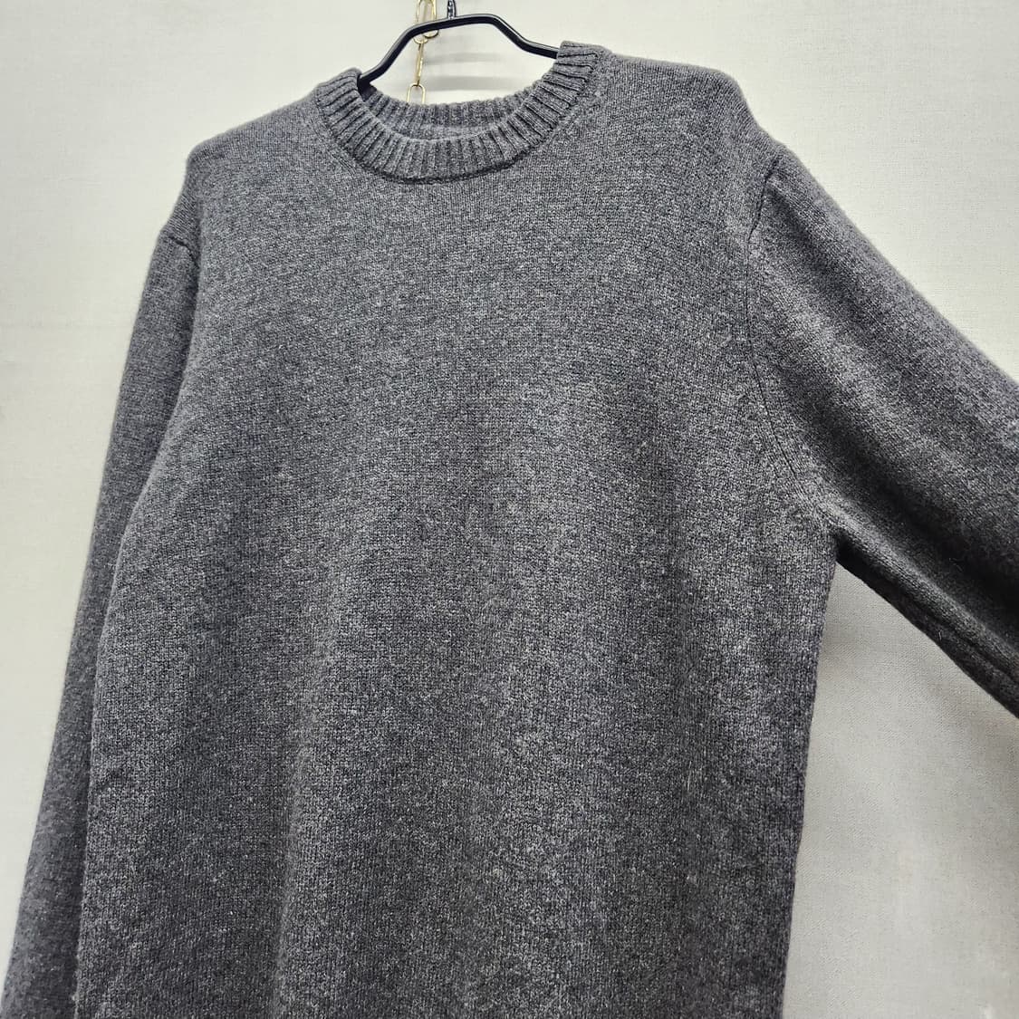 마시모두띠 크루넥 차콜색 니트 L 상품이미지2